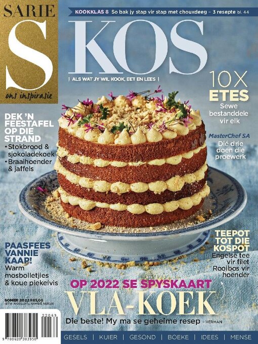 Title details for SARIE KOS by Media 24 Ltd - Available